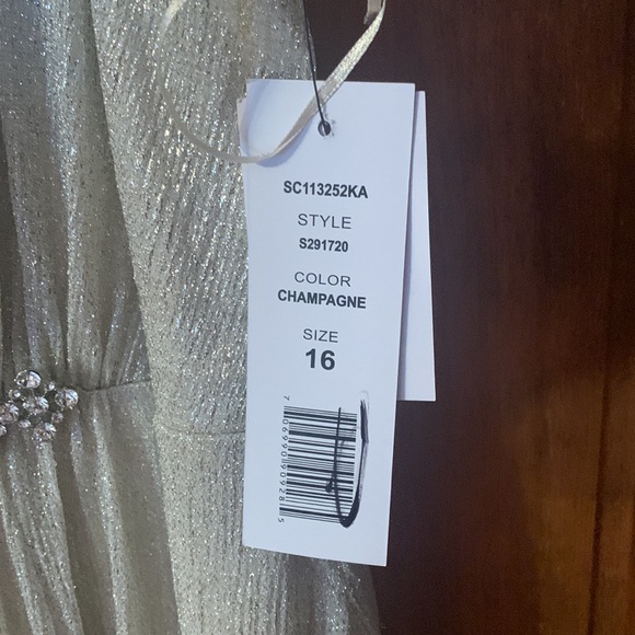 Scarlett Silver Dress for special occasions - Picture 3 of 6